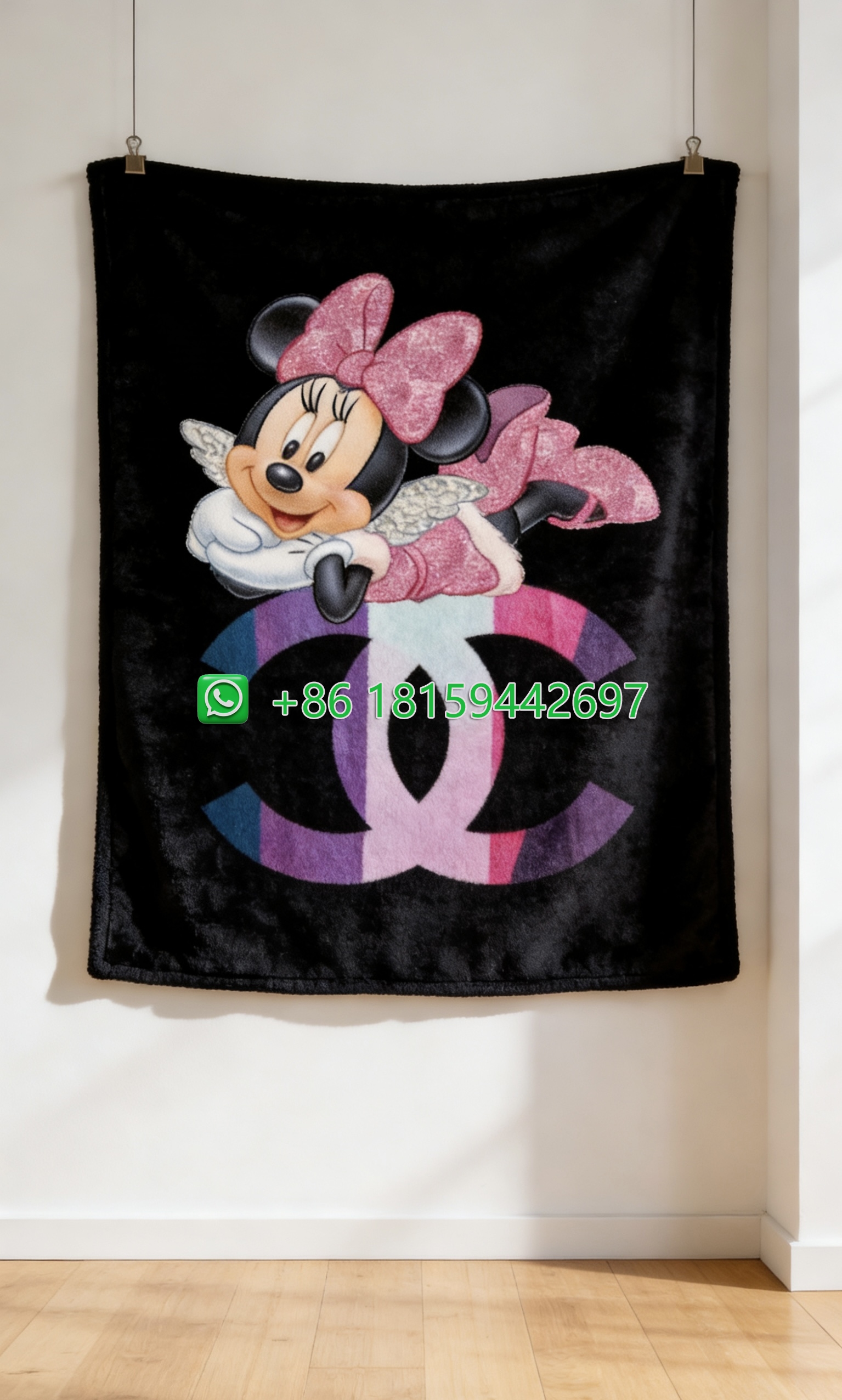 Chanel Throw Blankets